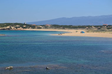 Sa Mesa Longa plajı manzarası