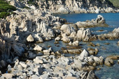 Punta Molentis manzarası