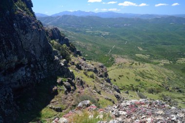 Monte Arcuentu manzarası