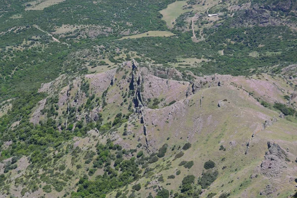 Monte Arcuentu manzarası