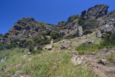 Monte Arcuentu manzarası