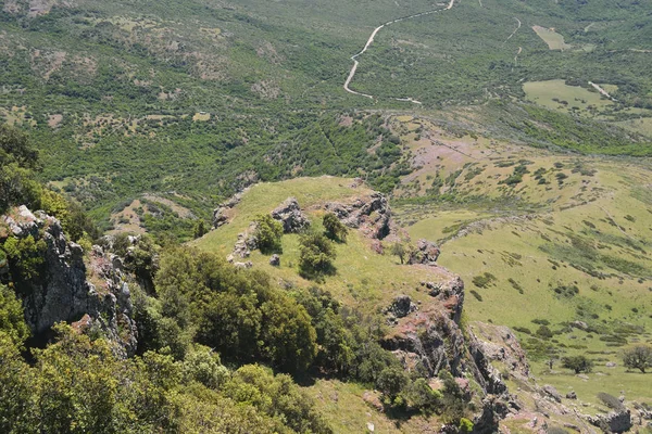 Widok Monte Arcuentu — Zdjęcie stockowe