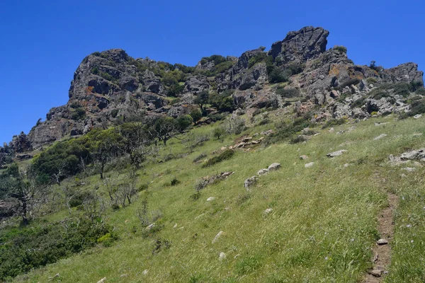 Vista Monte Arcuentu — Fotografia de Stock