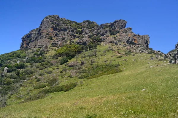 Vista Monte Arcuentu — Fotografia de Stock