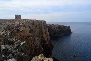 Cala Domestica plajı manzarası