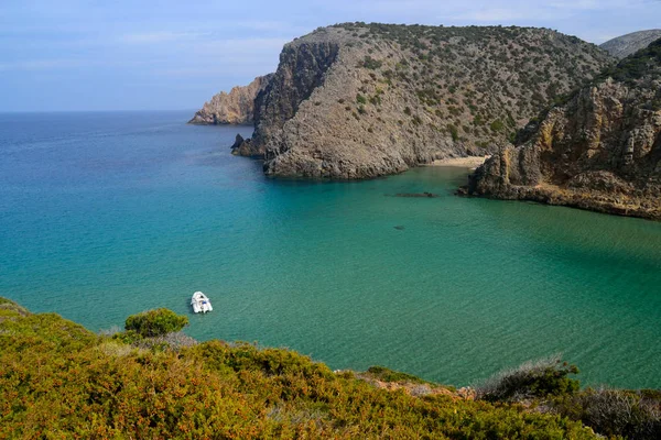 Θέα Στην Παραλία Cala — Φωτογραφία Αρχείου