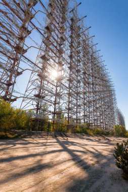Sovyet radar sistemi Duga Chernobyl-2 Nükleer Santrali'nde
