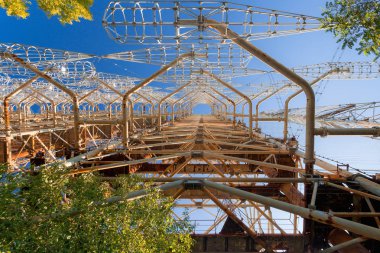 Sovyet radar sistemi Duga Chernobyl-2 Nükleer Santrali'nde