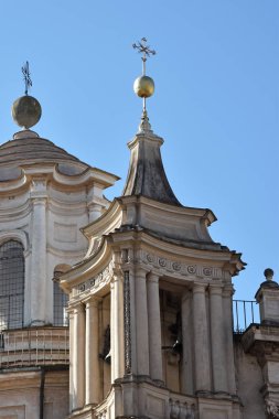 Kilise San Carlo alle Quattro Fontane, Roma Kilisesi, Francesco Borromini tarafından