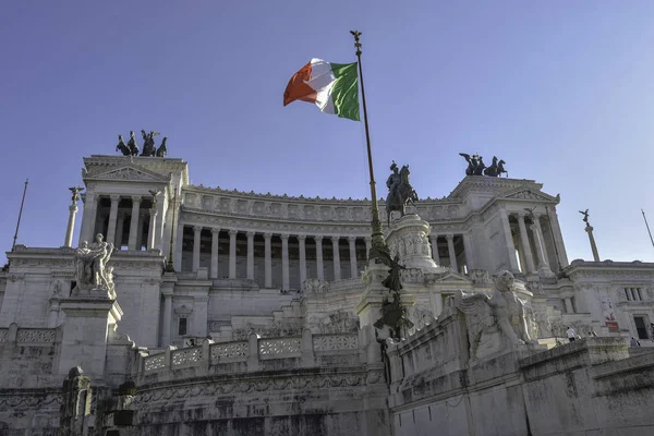 Altare Della Patria Nationales Denkmal Für Vittorio Emanuele — Stockfoto