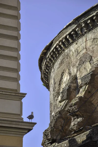 Panthéon Temple Chaque Année Est Édifice Rome Antique — Photo