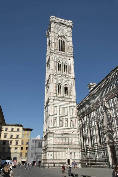 Santa Maria Del Fiore的Giotto钟楼 — 图库照片
