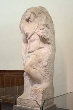 Accademia Galerisi 'nin heykelleri, Floransa, İtalya