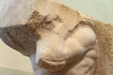Accademia Galerisi 'nin heykelleri, Floransa, İtalya