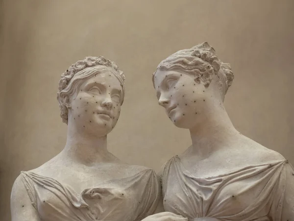 Rzeźby Galerii Akademii Florencja Włochy — Zdjęcie stockowe