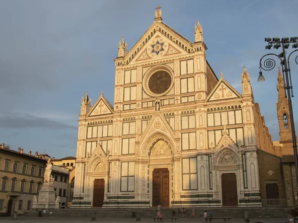 Santa Croce Kirche Florenz Toskana Italien — Stockfoto