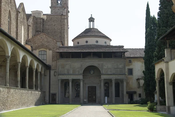 Santa Croce Kyrkan Florens Toscana Italien — Stockfoto