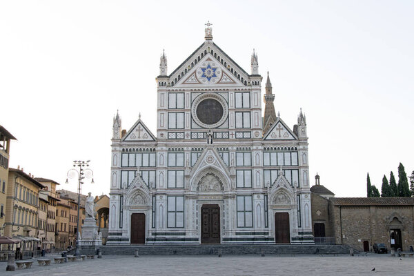 Santa Croce church in Florence, Tuscany, Italy.