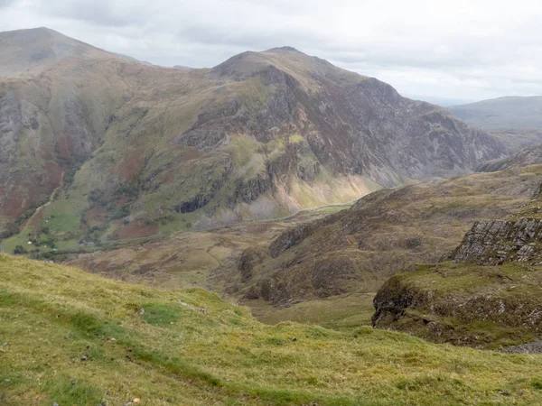 Snowdonia Galler dağ scape