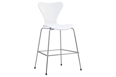 Metal bacaklı modern bar taburesi. 3d hazırlayıcı