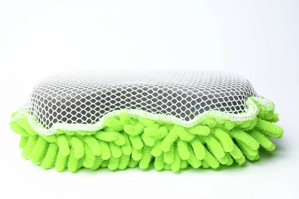 Stylish sponge on a white background for cars — Stock Photo, Image