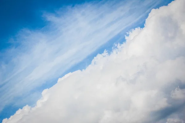 Schöner Himmel Wolken Natur Hintergrund — Stockfoto