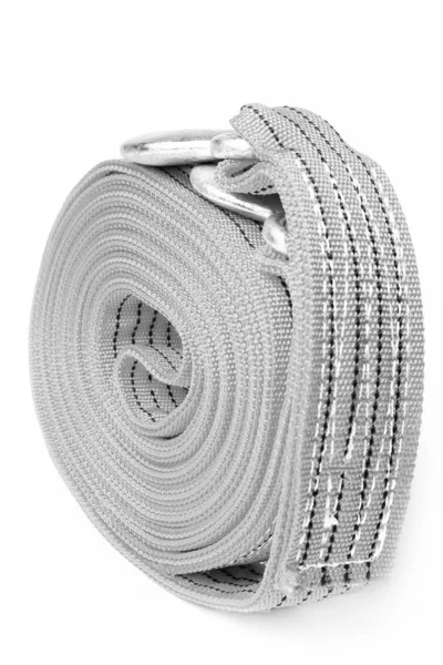 rope tow rope for cars on a white background