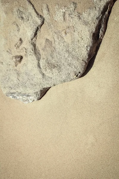 Prachtig zand bij de zee op natuur achtergrond — Stockfoto