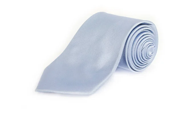 Красивый бизнес галстук на белом фоне — стоковое фото