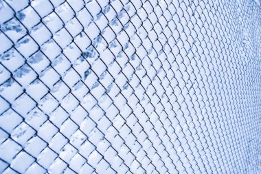 park arka planda doğada kışın örgü