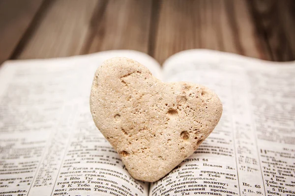 성경과 사랑의 날 — 스톡 사진