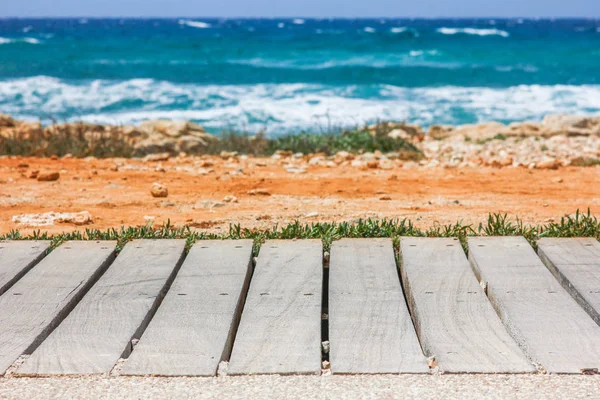 Beautiful path in the sea on a nature background — Stock Photo, Image