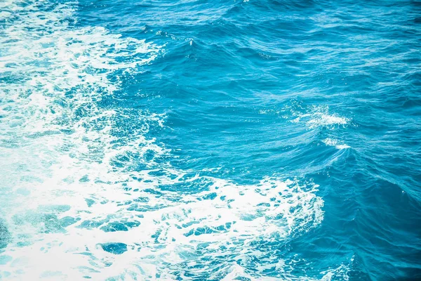 Stylish beautiful sea water on nature background — Stock Photo, Image