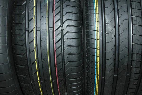 Car tires for car background