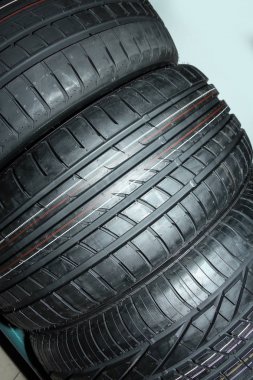 Araba arka plan için araba lastikleri
