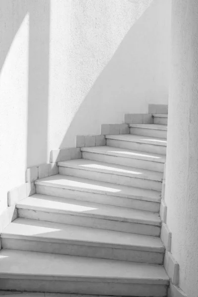 Stylowo piękne okrągłe schody tło — Zdjęcie stockowe