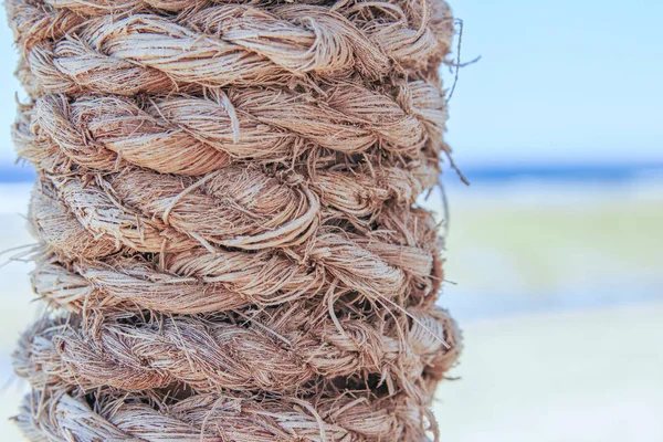 Stilvoll schöne Seil Hintergrund Meer in der Natur — Stockfoto