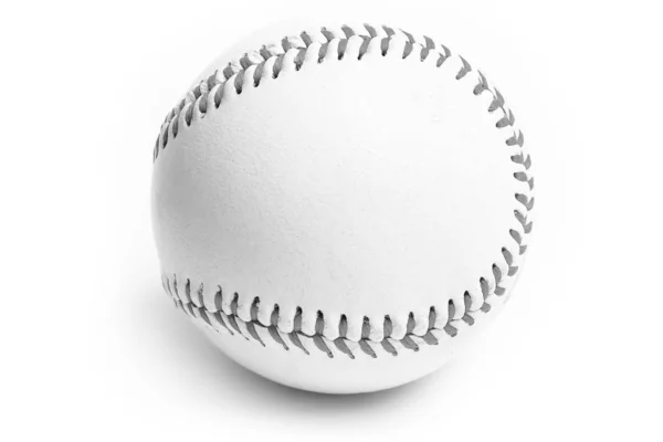 Myach는 흰색 바탕에 아름 다운 야구 — 스톡 사진