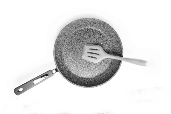 A frying pan on a white background — Stock Photo, Image