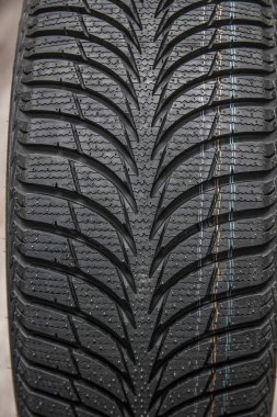 siyah şık yeni lastik tekerlekli arabalar için