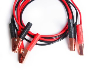 beyaz arka plan daki arabalar için şık tel kelepçelere ihtiyaç