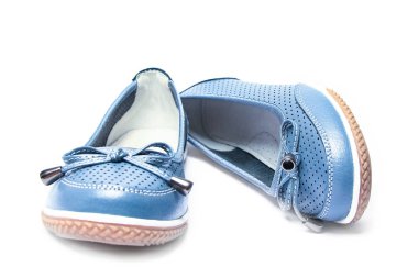 güzel ayakkabı adam beyaz bir arka plan üzerinde