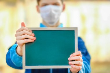 Coronavirus salgını. Salgın Viral Solunum Sendromu. Tabak Man 's Hands China' da