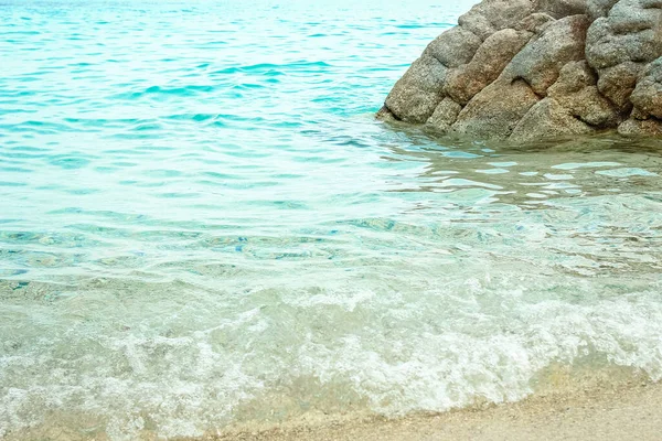 Bella Natura Riva Mare Sulla Natura Sullo Sfondo Del Parco — Foto Stock