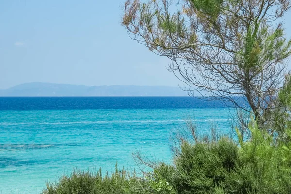 Beautiful Sea Greece Nature Background — Stock Photo, Image