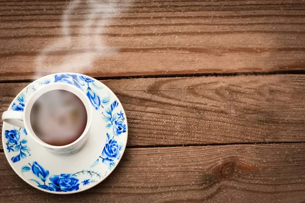 Hermosa Taza Con Despertador Naturaleza Fondo Del Parque — Foto de Stock