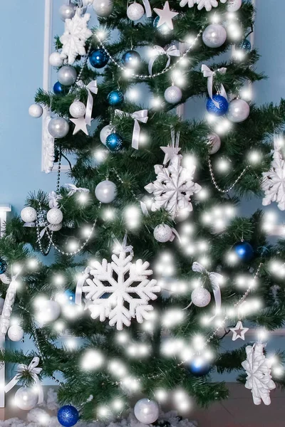 Gelukkig Kerst Huis Achtergrond — Stockfoto