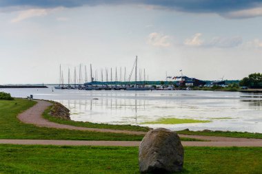 Güzel görmek manzara Saaremaa, Estonya