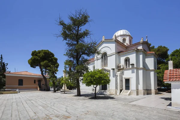 Athènes Grèce Mai 2018 Eglise Grecque Orthodoxe Ieros Naos Agios — Photo