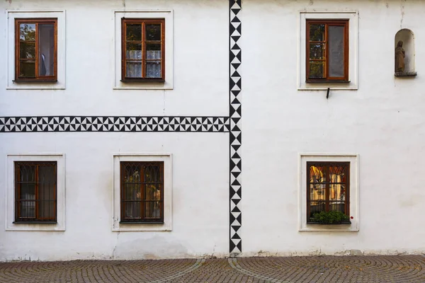 Arquitetura Histórica Cidade Velha Prievidza Centro Eslováquia — Fotografia de Stock